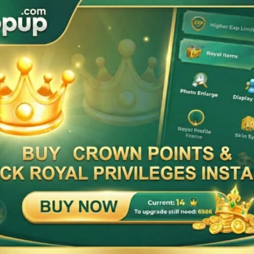 Buy Yalla Ludo Crown Points (Royal poins) via tag in Pakistan | Fast Royal Level Top-Up